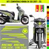 Grafica adesivi decal compatibili con HONDA SH350 SH 350 -KIT C vari colori 2069