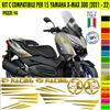 Kit Grafica adesivi decal compatibili con YAMAHA X-MAX 300 X MAX -kit C- c.2172