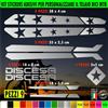 Kit 9 Adesivi telaio bici UNIVERSALI mtb protezione Fat Bike DISCESA 2398