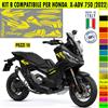 Grafica adesivi decal compatibili con HONDA X-ADV 750 ADV -KIT B- vari colori