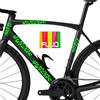 adesivi bici mtb telaio protezione SPECIALIZED TREK SCOTT CANNONDALE CUBE 2191