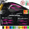 4 adesivi serbatoio tribale shadow rebel boulevard chief harley bob chopper 2177