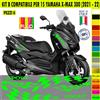 Kit Grafica adesivi decal compatibili con YAMAHA X-MAX 300 X MAX -kit B- c.2171
