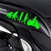 Kit 2 adesivi Evoluzione compatibili con Honda SH 125 scegli colore cod. 2028