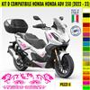 Grafica adesivi decal compatibili con HONDA ADV 350 -KIT D scegli colori c.2100