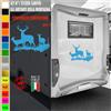 Adesivi camper ANIMALI FORESTA NATURA CIELO caravan roulotte accessori cod.1831