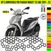 Kit Grafica adesivi decal compatibili con PIAGGIO MEDLEY 125 ABS carene -kit E-