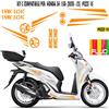 Grafica adesivi decal compatibili con HONDA SH150i -KIT. C- scegli colori c.2051