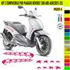 Grafica adesivi decal compatibili con PIAGGIO BEVERLY 300 KIT C vari colori 2075