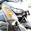 Kit 2 adesivi Evoluzione compatibili con YAMAHA X-MAX 300 scegli colore cod2036