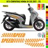 Grafica adesivi decal compatibili con HONDA SH350 SH 350 -KIT B vari colori 2068