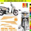 Grafica adesivi decal compatibili con HONDA SH350 SH 350 -KIT C vari colori 2069