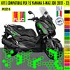 Kit Grafica adesivi decal compatibili con YAMAHA X-MAX 300 X MAX -kit E- c.2174