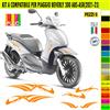 Grafica adesivi decal compatibili con PIAGGIO BEVERLY 300 KIT A vari colori 2073