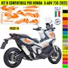 Grafica adesivi decal compatibili con HONDA X-ADV 750 ADV -KIT B- vari colori