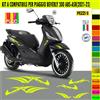 Grafica adesivi decal compatibili con PIAGGIO BEVERLY 300 KIT A vari colori 2073