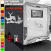 Adesivi camper ANIMALI FORESTA NATURA CIELO caravan roulotte accessori cod.1831