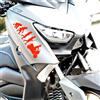 Kit 2 adesivi Evoluzione compatibili con YAMAHA X-MAX 300 scegli colore cod2036