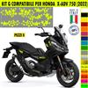 Grafica adesivi decal compatibili con HONDA X-ADV 750 ADV -KIT G- vari colori