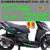 Grafica adesivi decal compatibili con KYMCO AGILITY 125 -KIT D- vari colori 2058