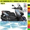 Kit Grafica adesivi decal compatibili con YAMAHA X-MAX 300 X MAX -kit C- c.2172