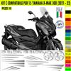 Kit Grafica adesivi decal compatibili con YAMAHA X-MAX 300 X MAX -kit C- c.2172