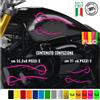 4 adesivi serbatoio tribale shadow rebel boulevard chief harley bob chopper 2178