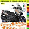 Kit Grafica adesivi decal compatibili con YAMAHA X-MAX 300 X MAX -kit B- c.2171