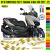 Kit Grafica adesivi decal compatibili con YAMAHA X-MAX 300 X MAX -kit B- c.2171
