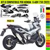 Grafica adesivi decal compatibili con HONDA X-ADV 750 ADV -KIT B- vari colori