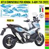 Grafica adesivi decal compatibili con HONDA X-ADV 750 ADV -KIT B- vari colori