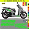Grafica adesivi decal compatibili con HONDA SH350 SH 350 -KIT B vari colori 2068