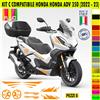 Grafica adesivi decal compatibili con HONDA ADV 350 -KIT C- scegli colori c.2099