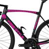 Kit 8 Adesivi telaio bici UNIVERSALI mtb protezione FREE STYLE SGOMMATA 2405