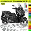 Kit Grafica adesivi decal compatibili con YAMAHA X-MAX 300 X MAX -kit B- c.2171