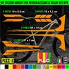 adesivi bici mtb telaio protezione SPECIALIZED TREK SCOTT CANNONDALE CUBE 2187