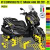 Kit Grafica adesivi decal compatibili con YAMAHA X-MAX 300 X MAX -kit E- c.2174
