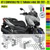 Kit Grafica adesivi decal compatibili con YAMAHA X-MAX 300 X MAX -kit E- c.2174