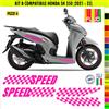 Grafica adesivi decal compatibili con HONDA SH350 SH 350 -KIT B vari colori 2068