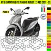 Kit Grafica adesivi decal compatibili con PIAGGIO MEDLEY 125 ABS carene -kit E-