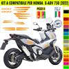 Grafica adesivi decal compatibili con HONDA X-ADV 750 ADV -KIT A- vari colori