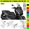 Kit Grafica adesivi decal compatibili con YAMAHA X-MAX 300 X MAX -kit E- c.2174