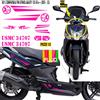 Grafica adesivi decal compatibili con KYMCO AGILITY 125 -KIT C- vari colori 2057