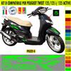 Grafica adesivi decal compatibili con peugeot tweet 125i 125 i active -KIT D-