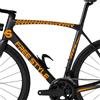 Kit 8 Adesivi telaio bici UNIVERSALI mtb protezione FREE STYLE SGOMMATA 2405