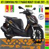 Kit Grafica adesivi decal compatibili con PIAGGIO MEDLEY 150 ABS -kit C- c.2166