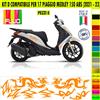 Kit Grafica adesivi decal compatibili con PIAGGIO MEDLEY 150 ABS -kit D- c.2167