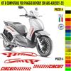 Grafica adesivi decal compatibili con PIAGGIO BEVERLY 300 KIT B vari colori 2074