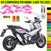 Grafica adesivi decal compatibili con HONDA X-ADV 750 ADV -KIT E- vari colori
