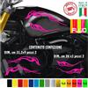 4 adesivi serbatoio tribale shadow rebel boulevard chief harley bob chopper 2176